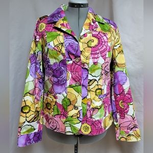 Beautiful Floral Jacket - Additions by Chico's